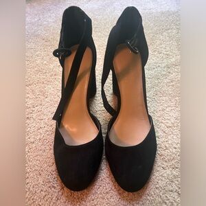 Black Suede Heels